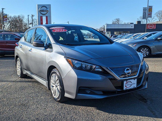 Certified 2022 Nissan LEAF S with VIN 1N4AZ1BV5NC559564 for sale in Plainfield, NJ