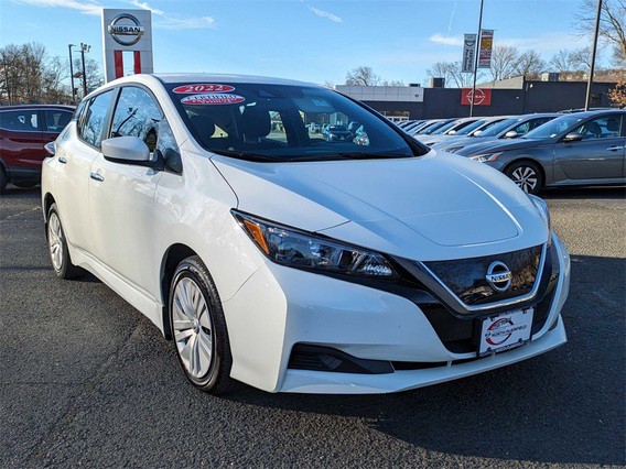 Certified 2022 Nissan LEAF S with VIN 1N4AZ1BV8NC550535 for sale in Plainfield, NJ