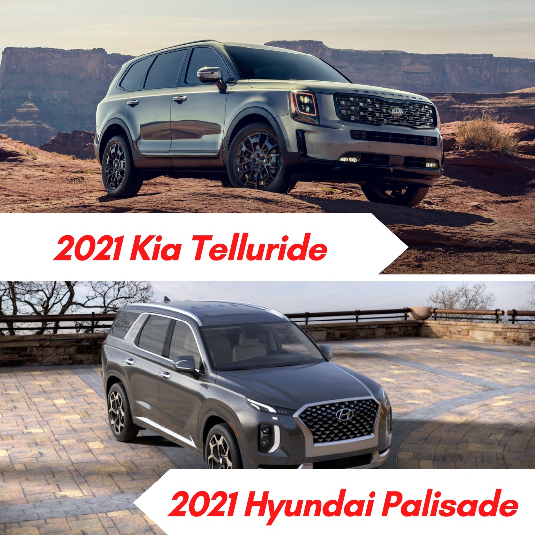 2021 Kia Telluride vs. 2021 Hyundai Palisade