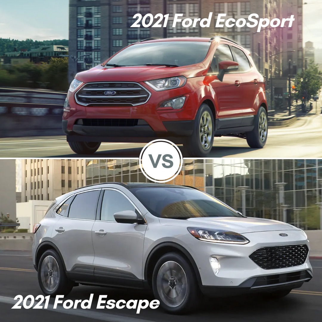 What Is the Difference Between the Ford EcoSport and Escape?